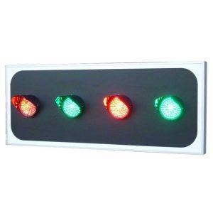 Canal Lock Signal with 4 lights