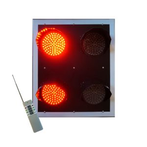 Seaport traffic light with remote